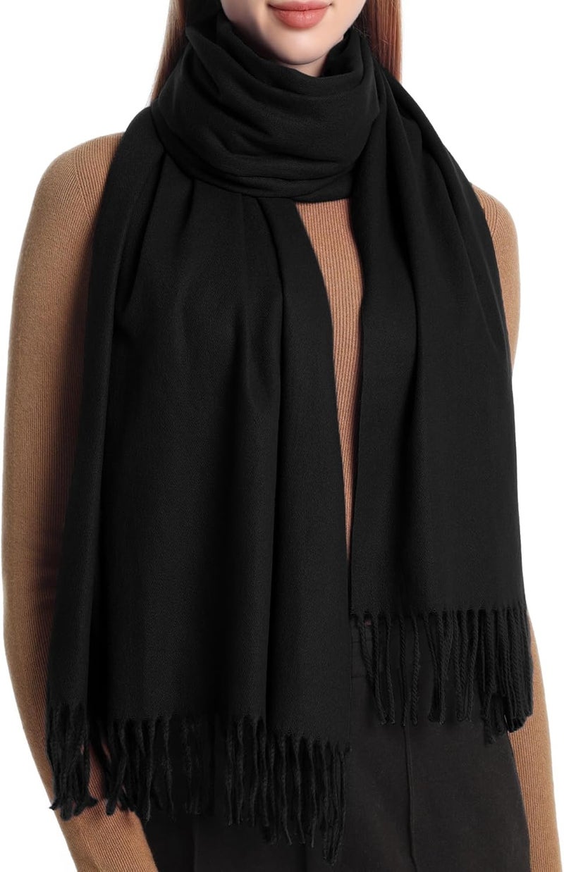 Sofier Pashmina Shawls And Wraps for Women for Evening Dress Warm Winter Scarf Wedding Bride Bridesmaid Gifts Cashmere Feel - Image 1